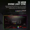 Ant Esports Infinity Flow ARGB – 120mm PWM Cabinet Fan (Triple Pack)