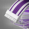 Antec Sleeved Extension PSU Cable Kit (Purple-White)