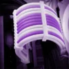 Antec Sleeved Extension PSU Cable Kit (Purple-White)