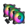 Cooler Master MasterFan MF120 Halo ARGB Cabinet Fan (Triple Pack)