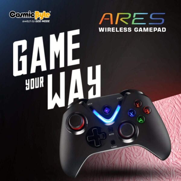 Cosmic Byte ARES Wireless (Black)