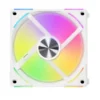 Lian Li UNI Fan AL120 V2 ARGB White 120mm Cabinet Fan With ARGB Controller (Triple Pack)