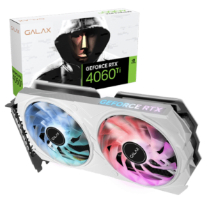 Galax RTX 4060 Ti RGB EX White (1-Click OC) 8GB (WHITE)