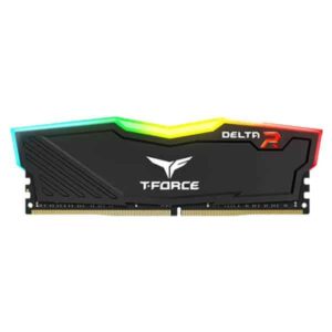 TeamGroup T-Force Delta RGB 16GB (16GBx1) DDR4 3200MHz (Black)