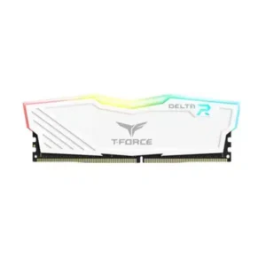 TeamGroup T-Force Delta RGB 16GB (16GBx1) DDR4 3200MHz (White)