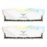 TeamGroup T-Force Delta RGB 32GB (16GBx2) DDR4 3200MHz (White)